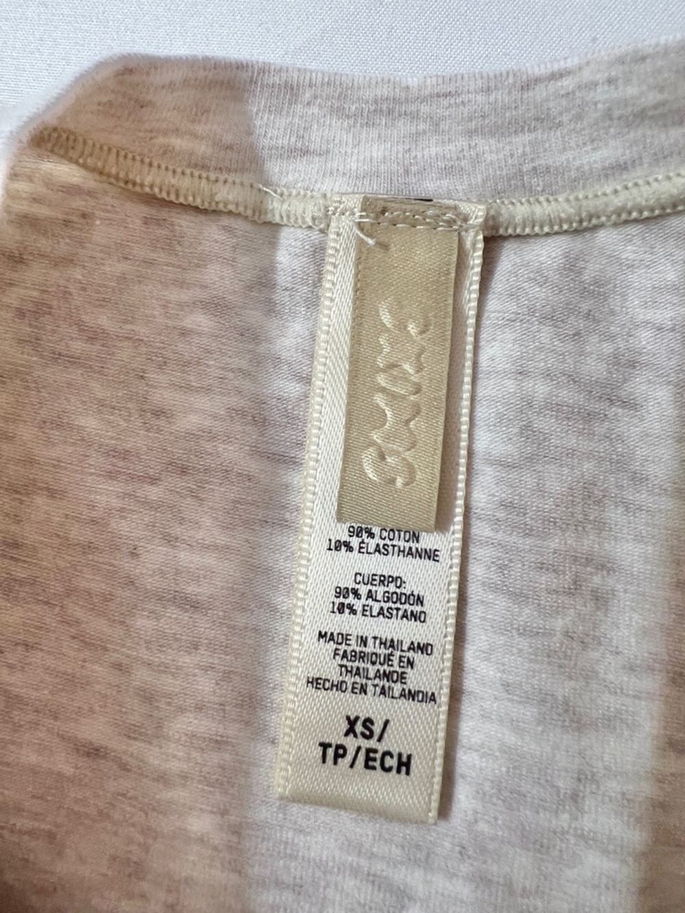 SKIMS Cotton Jersey T-shirt + Straight Leg Pants Pant Sweatpants Set Oatmeal - Picture 3 of 5